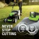 Greenworks Pro Glm801601 Walk Behind Mower,Run Time 60 Min ,80V