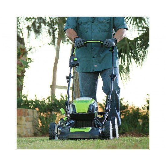 Greenworks Pro Glm801601 Walk Behind Mower,Run Time 60 Min ,80V