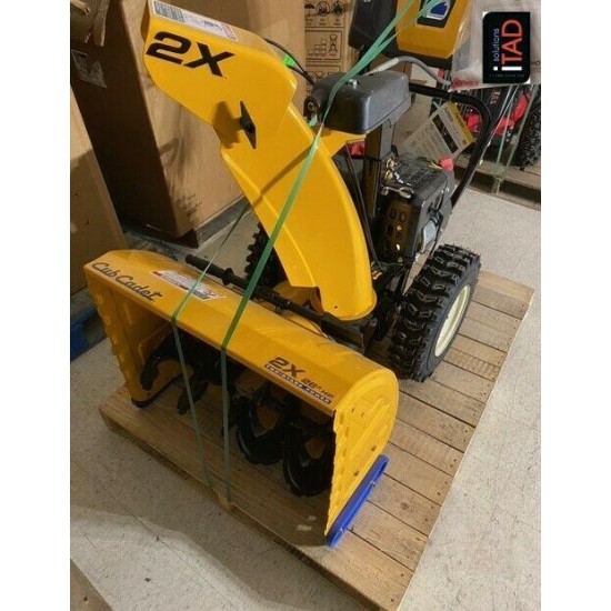 Cub Cadet 2x 26 HP 26 in。 243cc 两阶段燃气除雪机与电启动