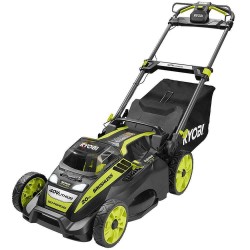 RYOBI 20 in. 40-Volt Brushless Lithium-Ion Cordless Battery Self Propelled Lawn