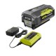 RYOBI 20 in. 40-Volt Brushless Lithium-Ion Cordless Battery Self Propelled Lawn