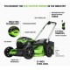 Greenworks Pro 60V Li-ion Self-Propelled 21