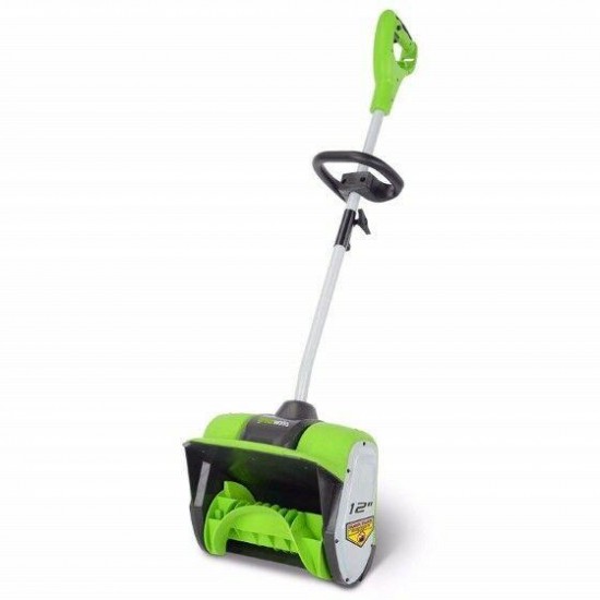 GreenWorks 12-inch 8 Amp Corded Snow Shovel 2600802