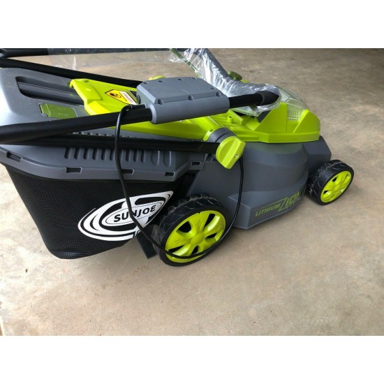 Sun Joe ION16LM 40V 4.0 Ah Lithium-Ion 16 in. Brushless Lawn Mower